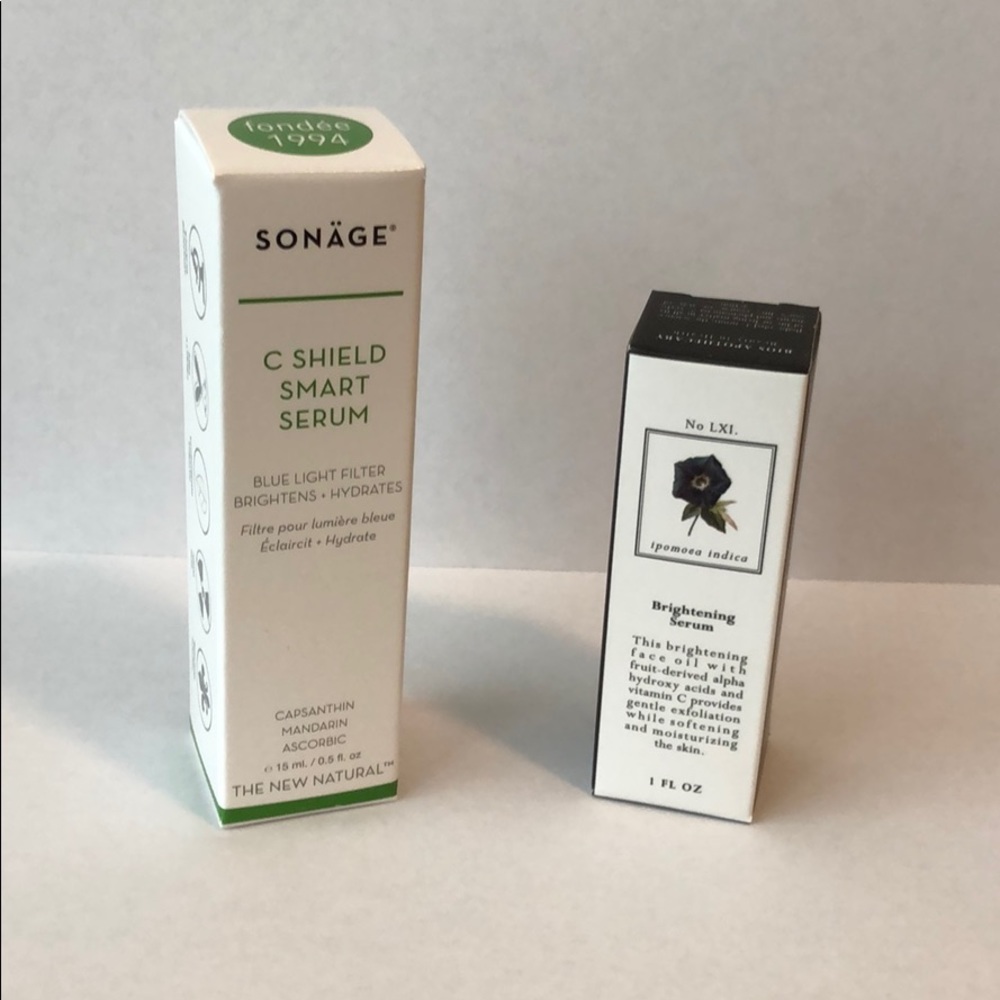 Donate C shield smart serum+LXI brightening serum